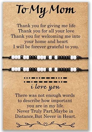Desimtion Couples Bracelets I Love You