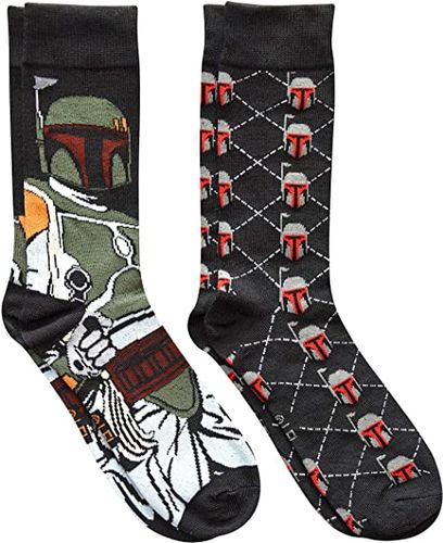 Boba Fett Argyle Socks
