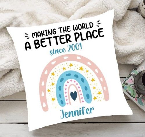 A Better Place Since 2001 Pillow