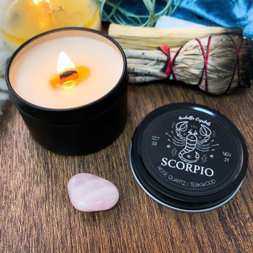 Scorpio Horoscope Zodiac Candle