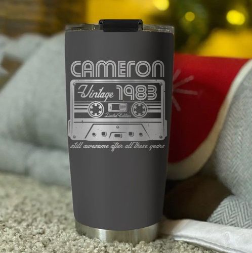 Vintage Personalized Tumbler