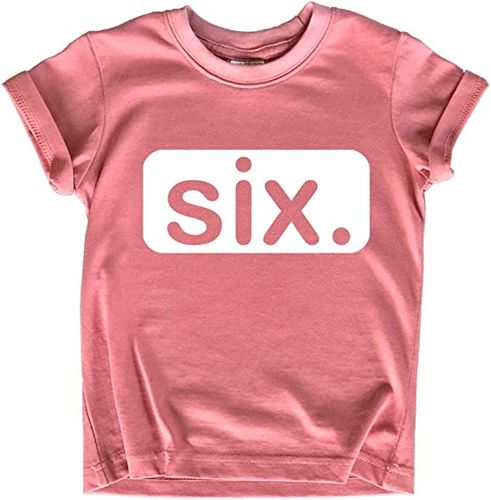 The Princess Is 6 - 6th Birthday Gift T-Shirt For 6 Year Old Girls