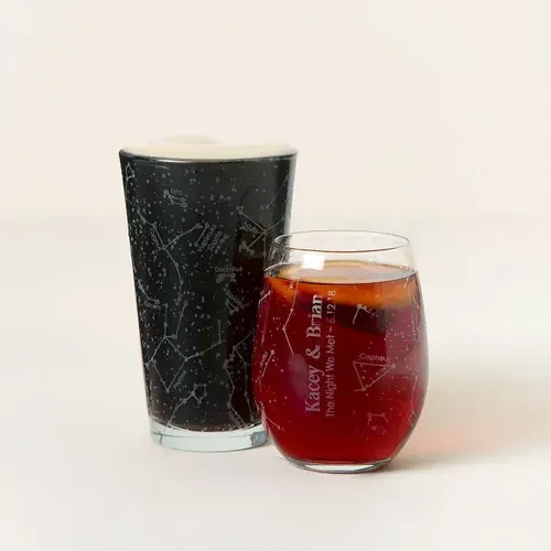 Custom Sky Glassware
