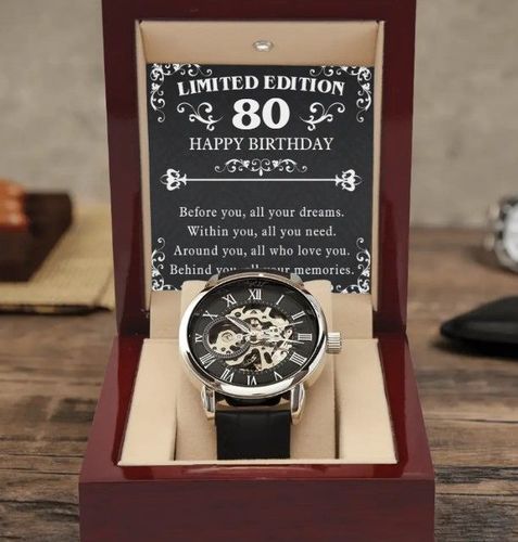 Limited Edition 80 Birthday Watch