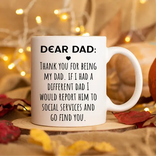 Dad Daddy Ace Dad Personalised Mug Personalised Customised | Birthday Christmas Present Gift Funny Novelty Quirky