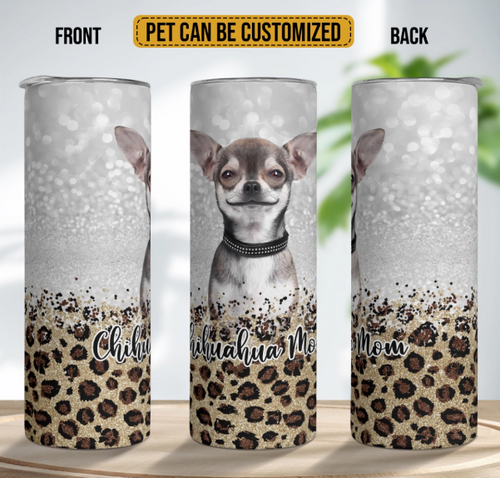 To The Best Dog Mom, Personalized Tumbler Cup, Custom Gift For Dog Lovers,  Mother's Day Gifts