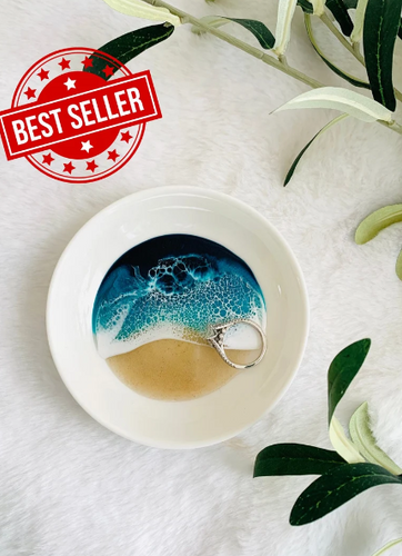 Ceramic Ocean Ring Dish