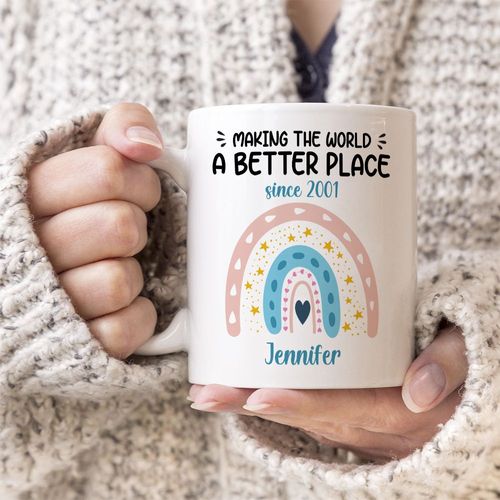 A Better Place Since 2001 Mug