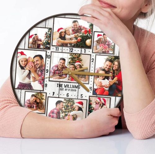 Custom Family Photo Collage For Couple