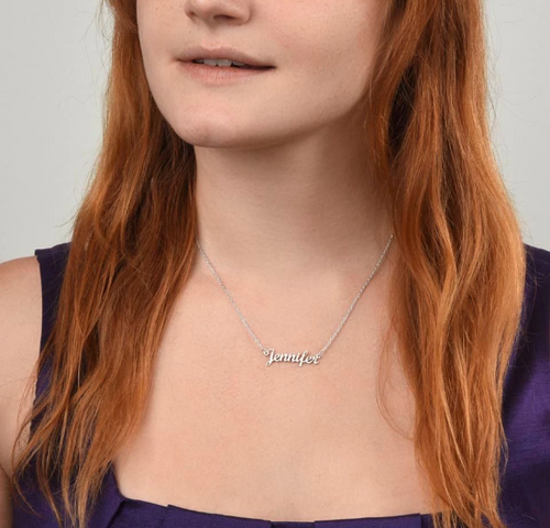 Custom Name Friend Necklace