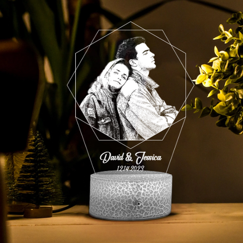 Custom Photo Background Removal 3D LED Light