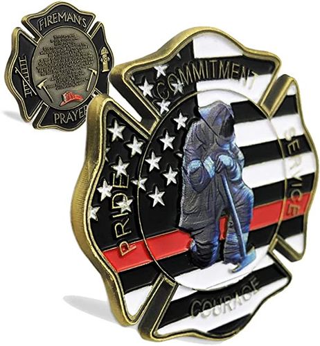 Firefighter Challenge Coin