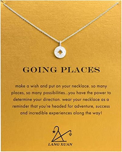 Friendship Compass Necklace
