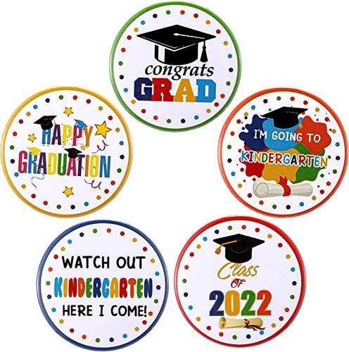 Graduation Button Pins