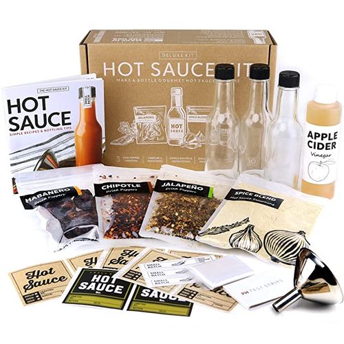 Melinda's Mini Liquid Spice Rack Hot Sauce Gift Set 10 Pack