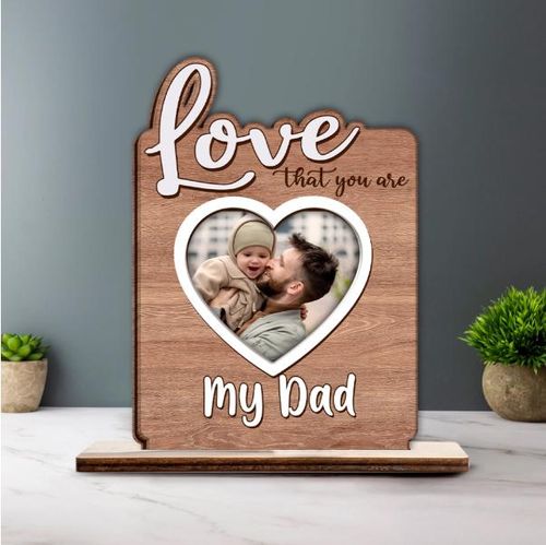 Amazon.com: Laluminter Father's Day Gifts To My Dad - Engraved Wallet  Inserts Card for Dad - Father from Daughter Gift Ideas (to Our Family  You're The World) : Clothing, Shoes & Jewelry