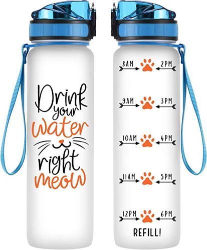 Motivational Tracking Water Bottle
