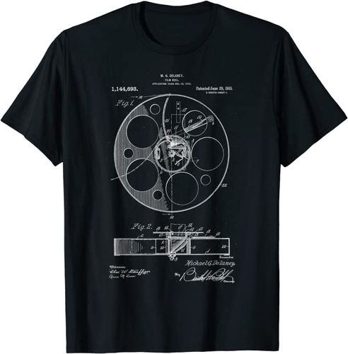 Filmmaking Shirt Film Maker Hobby Movie Reel Tee