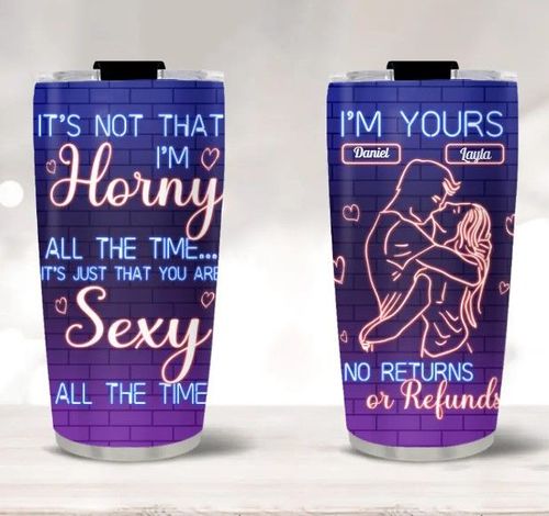 Happy Birthday You Sexy Bearded Man Beast Tumbler - Funny Birthday Gift  Idea