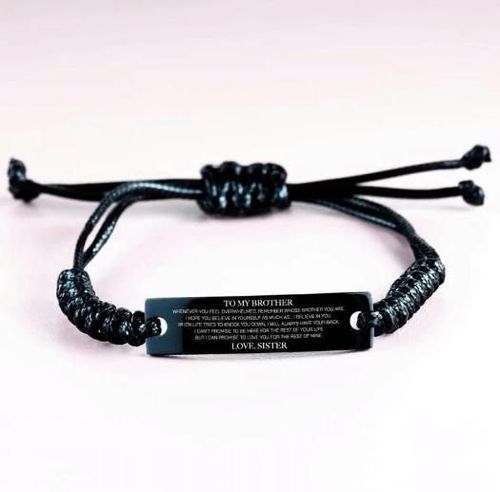 Personalized Brother Bracelet