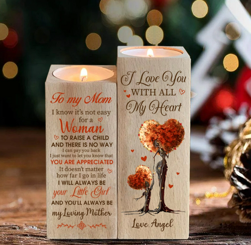 Mother's Day Gifts Christmas Gifts for Mom from Daughter Son, Mom Candle,  Thanks for Being My Mom, Funny Birthday Candle Gifts for Women