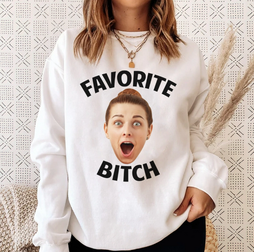Personalized Face Crewneck Sweatshirt