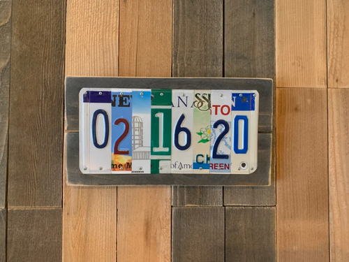 Personalized License Plate
