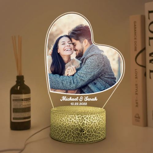 Customized Night Light Anniversary Gift