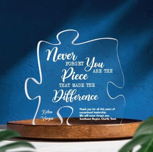 Personalized Puzzle Acrylic Plaque
