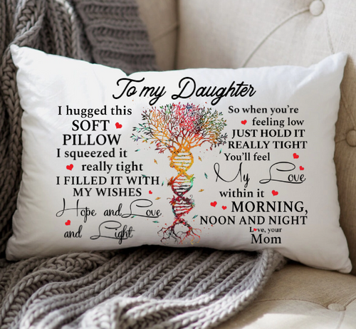 To My Dear Daughter In Law I Didn't Give You The Gift Of Life I Give Y -  Anvyprints - Personalized Gifts