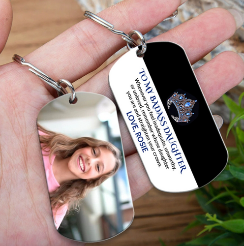 Personalized Upload Photo Keychain