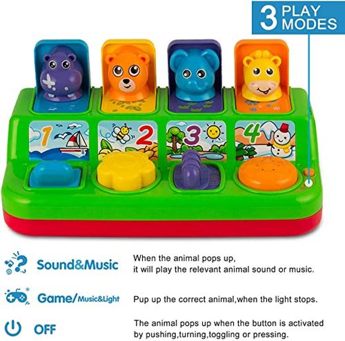 Pop-Up Animals Toy