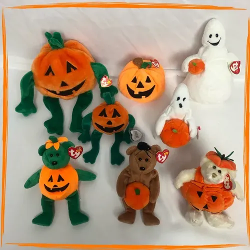 Spooky Boo-Tique Pumpkin Halloween Jack O  Lantern  Infant  Hat & Booties New 