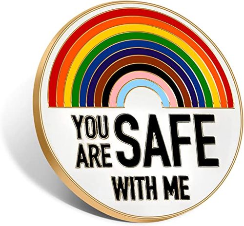 Rainbow Brooch Lapel Pin