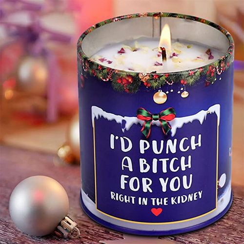 Funny Gifts for Best Friend Humorous Scented Jar Candle Gifts for Friendship