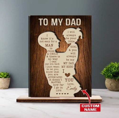 Personalized Father's Day Gifts for Dad - Custom Christmas Gifts for Father