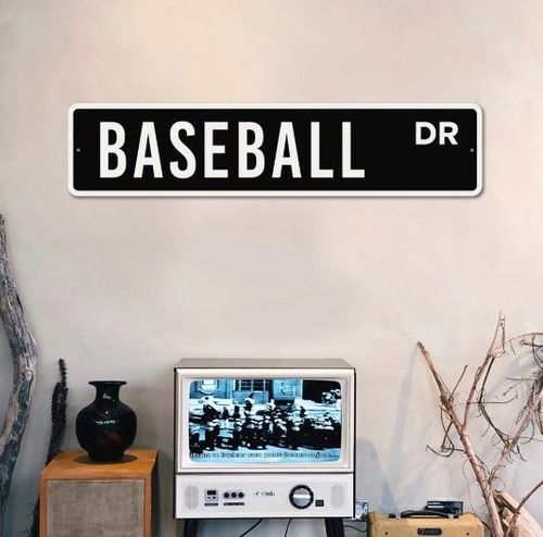 Baseball Decor, Baseball Wall Decal, Sports Fan Gift, Baseball Wall Art,  Sports Wall Decal, Decor for Kids, Man Cave Wall Decor