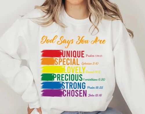 God Says You Are Sweater