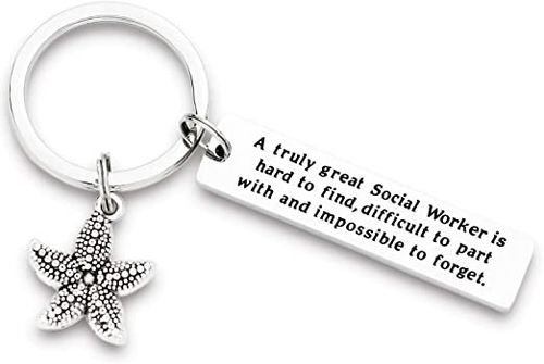 Social Worker Keychain