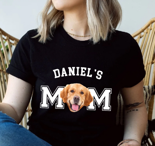 Custom Dog Photo Personalized Tshirt Hoodie Sweatshirt