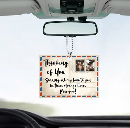 Thinking of You Car Ornament