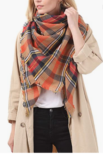 Winter Fall Blanket Scarf