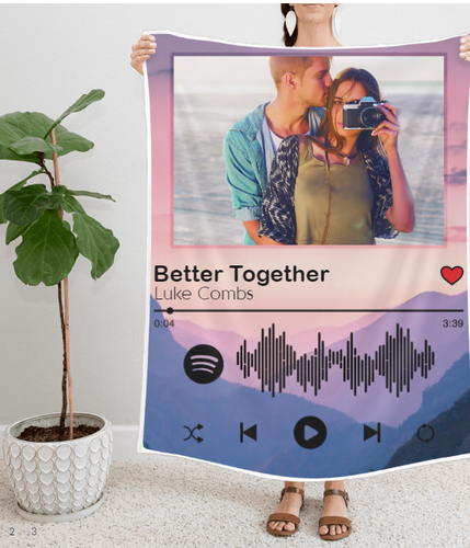 Personalized Fleece Blanket