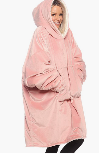 Oversized Sherpa Wearable Blanket