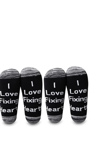I Love Fixing Hearts Cotton Socks