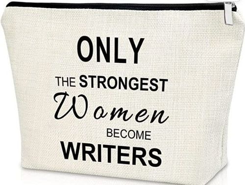 Writer Gift for Women Makeup Bag Future Author Gifts Inspirational Gifts  for Writer Cosmetic Bag Thank You Gifts for Writing Lover Novelist Gift