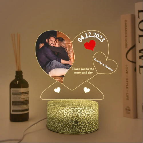 Wedding Anniversary Personalized Light