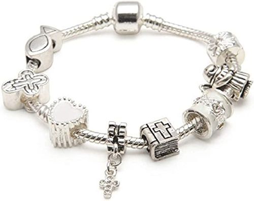 Silver Plated Charm Bracelet