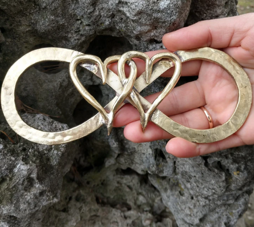 Bronze Infinity Ornament
