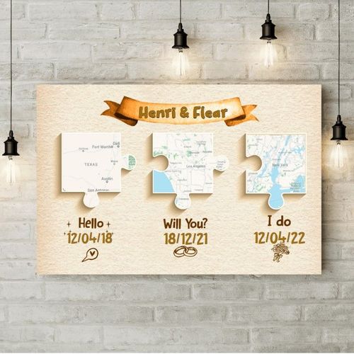 Hello Will You I Do Map Customized Photo With Name